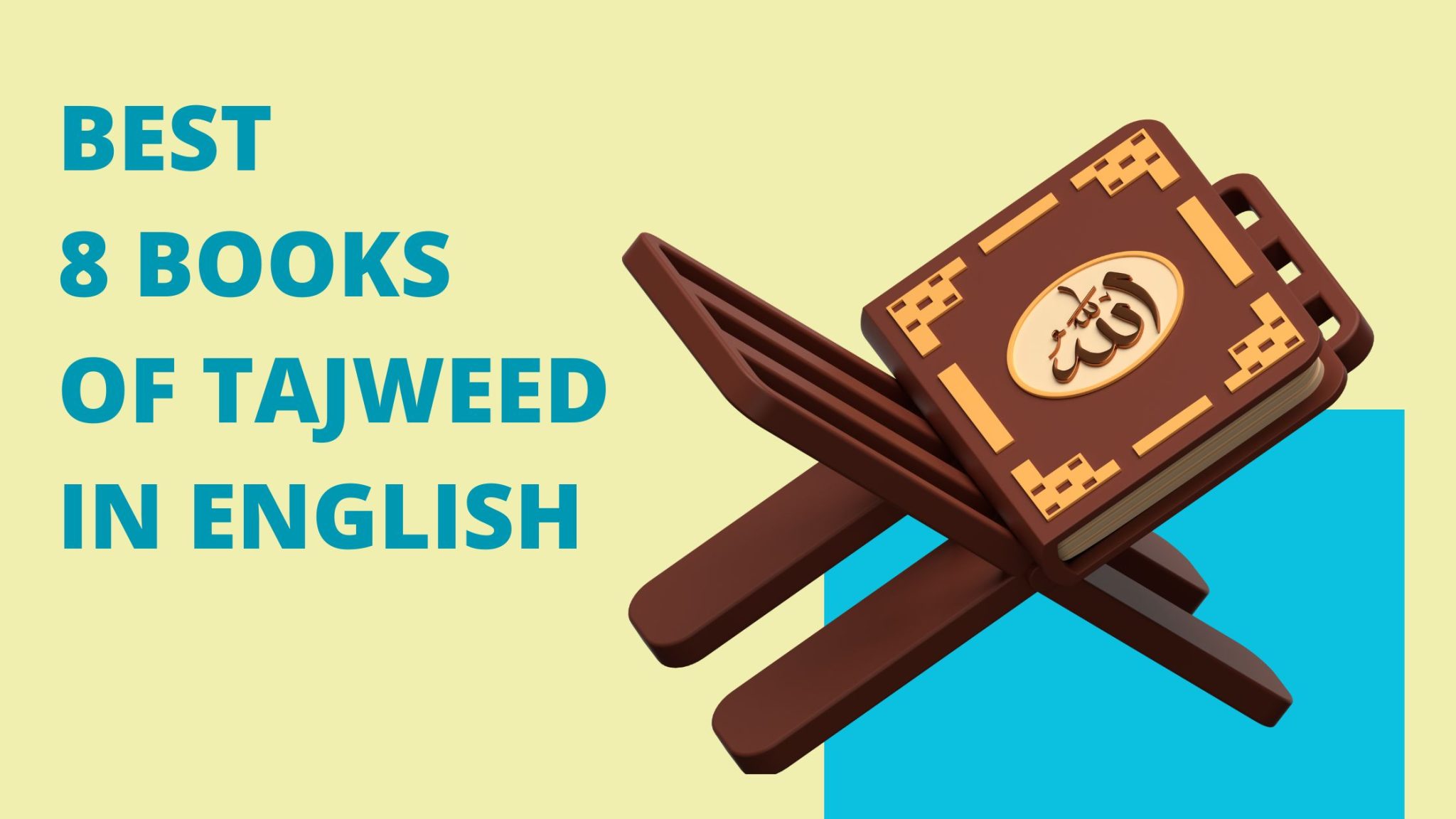 Best 8 Tajweed Books In English - Bayan Al Quran Academy