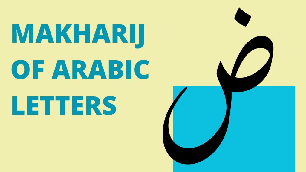 Makharij Of Arabic Letters