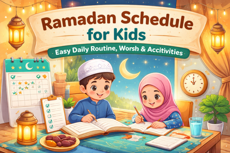 Ramadan Schedule