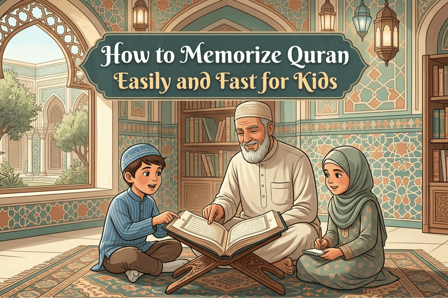 how to memorise quran easily