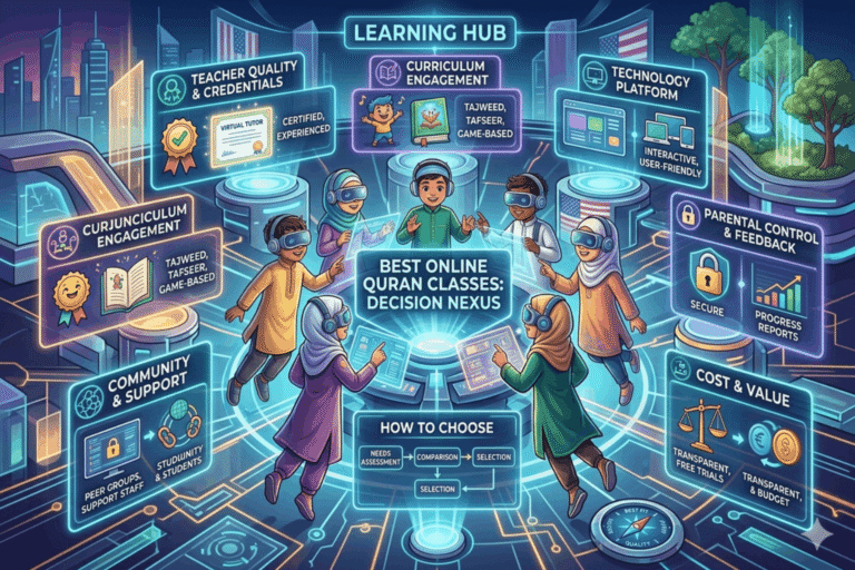 How to Choose the Best Online Quran Classes for Kids in the USA