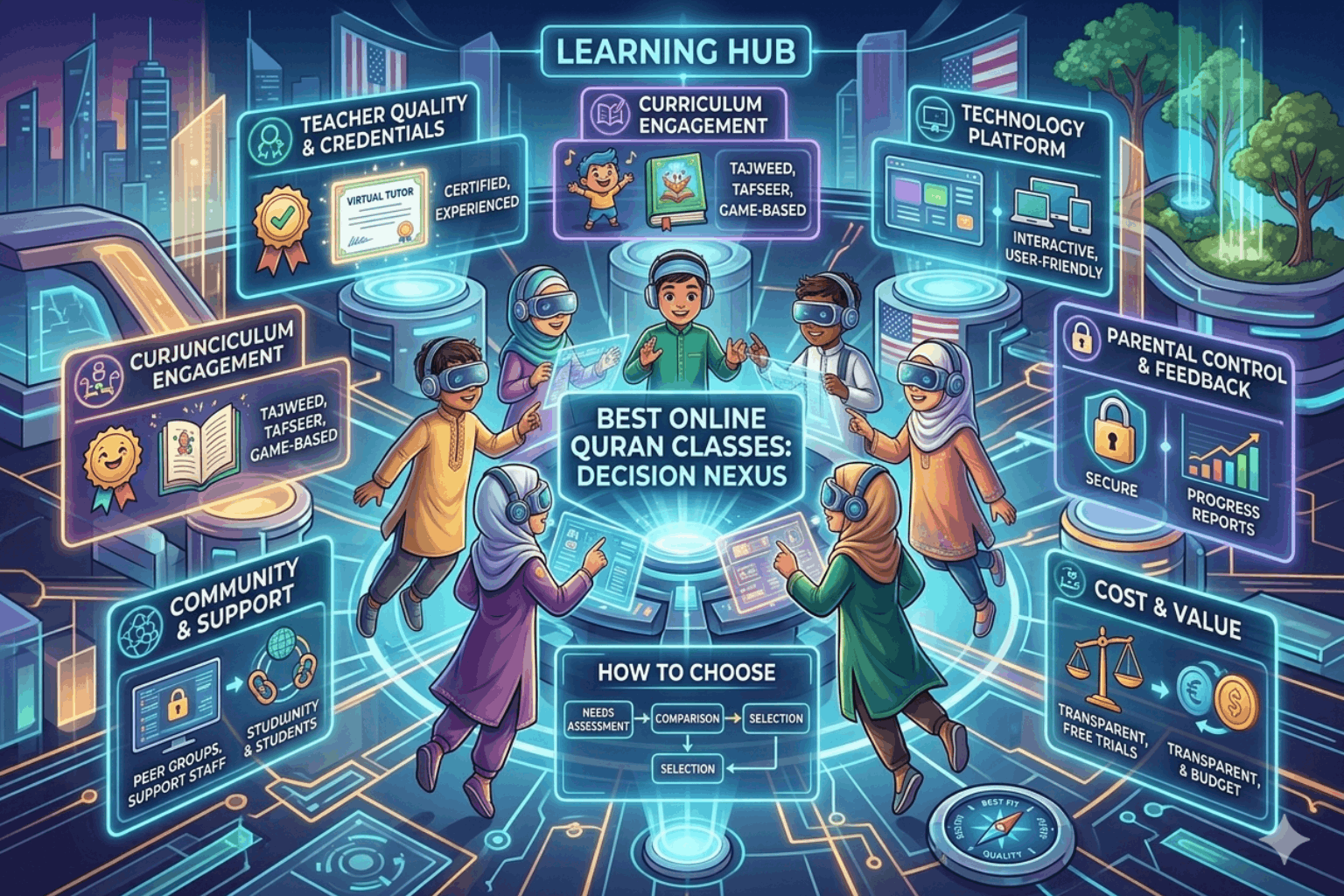How to Choose the Best Online Quran Classes for Kids in the USA
